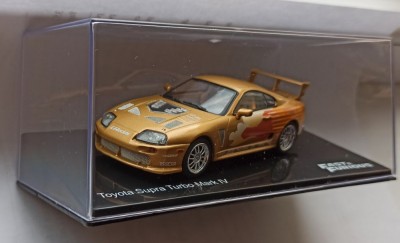 Macheta Toyota Supra Turbo MK4 Fast and Furious - IXO/Altaya 1/43 foto