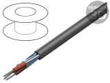 Cablu EcoCable Mini 3x24AWG Gri &Icirc;ntunecat