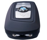 Cumpara ieftin Mini Electrosoc Cheie BMW TW-1801, Lanterna LED, Sirena 120dB, Autoaparare, Reincarcabil USB
