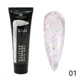 Cumpara ieftin Polygel color Global Fashion, cu sclipici, 30 g, 01