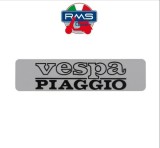 Emblema scris &quot;Vespa Piaggio&quot; moped Piaggio Ciao - Ciao PX - Ciao SX - Bravo 2T AC 50cc - montaj pe rezervor
