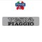 Emblema scris &quot;Vespa Piaggio&quot; moped Piaggio Ciao - Ciao PX - Ciao SX - Bravo 2T AC 50cc - montaj pe rezervor