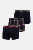BOSS boxeri 3-pack culoarea negru, 50531701