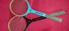 2 RACHETE TENIS CAMP DIN LEMN - REGHIN NEPTUN + PLUTO, 0000