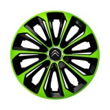 Set 4 capace roti Extra strong green R14 pentru gama auto Citroen, Autohelix MSA