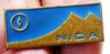 I.975 INSIGNA STICKPIN LITUANIA LITHUANIA NIDA ORIENTARE TURISM BUSOLA L25mm, Europa