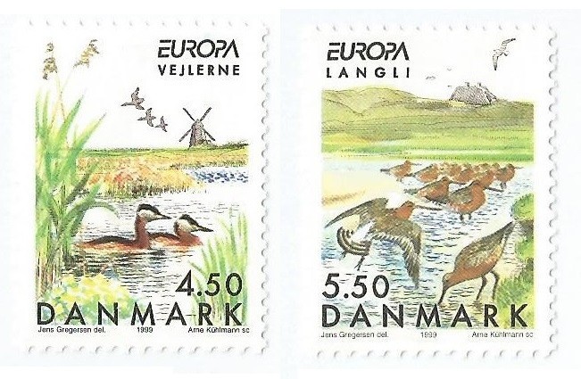 |Danemarca, Europa CEPT, 1999, MNH