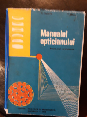 Manualul opticianului- C. Zenovei foto