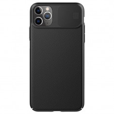 Carcasa Nillkin Cam Shield compatibila cu iPhone 11 Pro Black foto