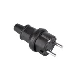 Ștecher Cauciucat 16A, 220V - EL-0053