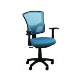 Scaun birou OFF 706, mesh, ergonomic, cadru polipropilena, inaltime ajustabila, 100 kg