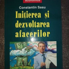 Initierea si dezvoltarea afacerilor- Constantin Sasu