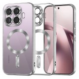 Husa Xiaomi 17T Asteroid GSM Luxury Crystal MagSafe Transparenta Argintiu