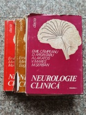 Neurologie Clinica Vol 1-3 - Emil Campeanu D.argintaru A.lakatos V.mares M.serb, A32