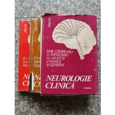 Neurologie Clinica Vol 1-3 - Emil Campeanu D.argintaru A.lakatos V.mares M.serb, A32