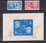 ROMANIA 1963 COSMONAUTICA LP. 563+564 MNH, Nestampilat