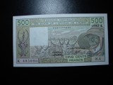 AFRICA DE VEST FRANCEZA / SENEGAL 500 FRANCI 1982 SUPERBA
