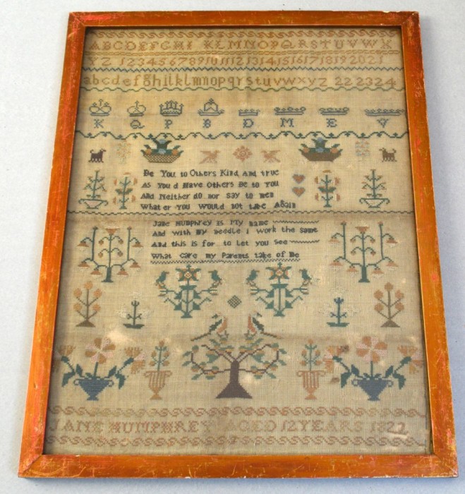Sampler englezesc 1822
