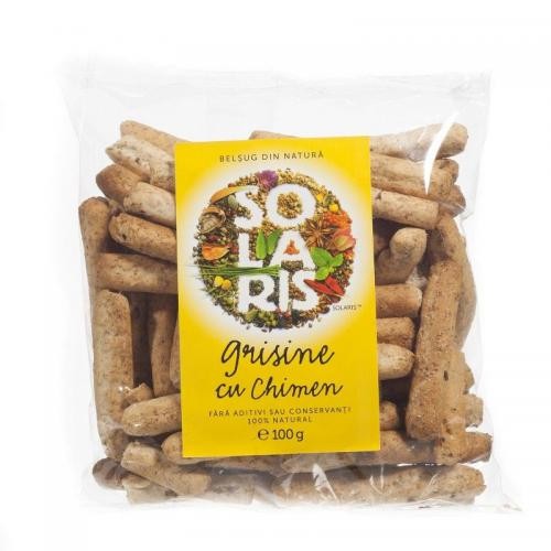 Grisine Faina Integrala si Chimen Solaris 100gr