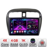 Navigatie Mitsubishi Space Star Mirage Attrage 2012- 4+64 InCell Display 1K Android Waze USB Navigatie Internet Youtube Radio CarStore Technology
