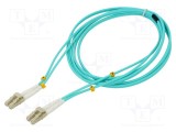 Cablul de fibră OM4 LC/UPC 2m LSZH GEMBIRD