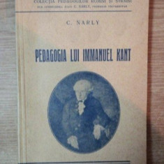 Pedagogia lui Immanuel Kant / C. Narly
