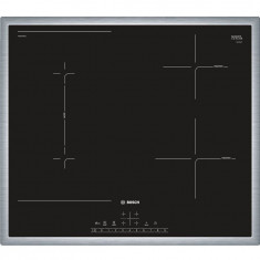 Plita incorporabila vitroceramica Serie 6 PVS645FB5E, inductie, 4 zone de gatit, timer, PowerBoost, DirectSelect, childlock, negru