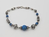 Bratara din argint cu turcoaz #2031
