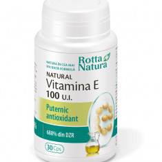 VITAMINA E NATURAL 100 u.i. 30cps ROTTA NATURA