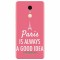 Husa silicon pentru Xiaomi Remdi Note 3, Paris Is Always A Good Idea