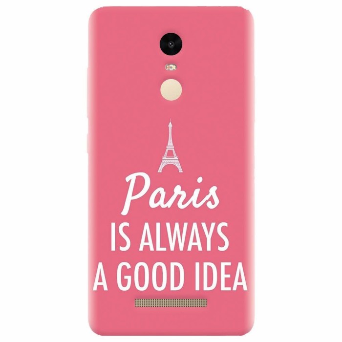 Husa silicon pentru Xiaomi Remdi Note 3, Paris Is Always A Good Idea