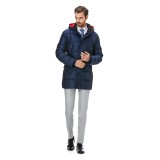 Geacă bărbătească bleumarin cu puf G048, 46, 48, 54