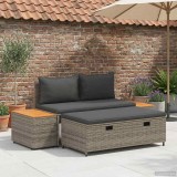 vidaXL Set de canapele de exterior 4-Număr de locuri 4 pcs 42025891