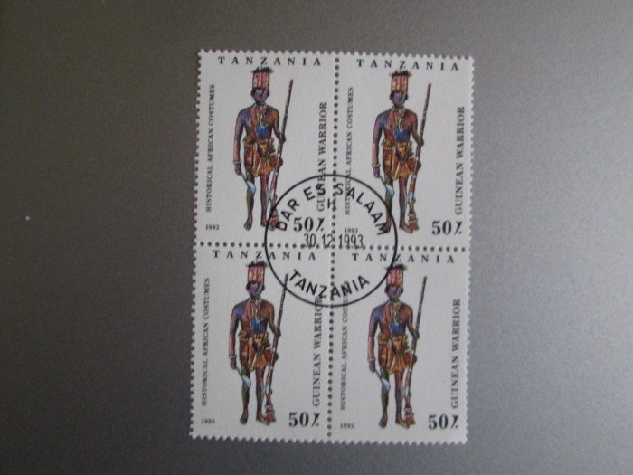 TANZANIA BLOC STAMPILAT-105