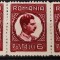 ROMANIA 1932 - Carol II - Uzuale - triptic val. 6 lei MNH** LP 96g nestampilata