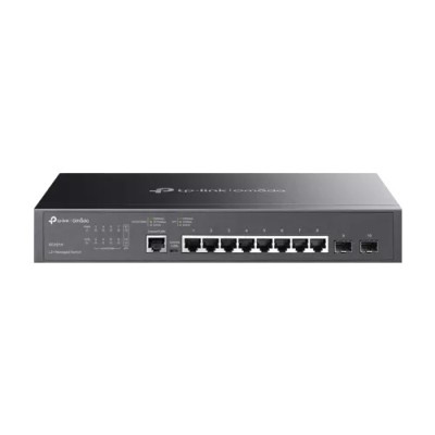 Switch 8 porturi RJ45 Gigabit, 2 x SFP Gigabit, L2+ Management, 1U - TP-Link Omada SG3210 foto