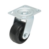 Roata pivotanta industriala 100x50 mm din cauciuc plin, 100 kg