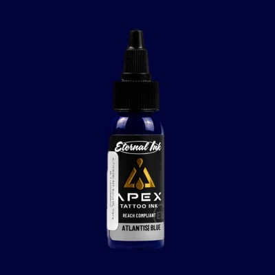 Tus tatuaj APEX Eternal - Culori - 30 ml - Atlantis - Blue foto