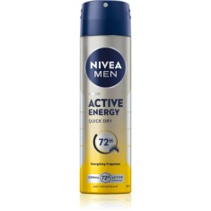 NIVEA MEN Active Energy spray anti-perspirant pentru barbati 150 ml