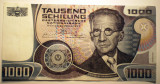 43. AUSTRIA 1000 SCHILLING 1983 SR. 621