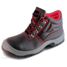 DEDRA Ghete de protectie T1A din piele ,marime 45