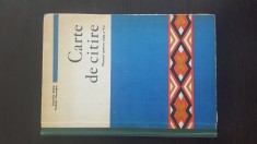Carte de citire - Manual pentru clasa a V-a - Graziella Stefan, 1980 foto