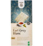 Ciocolata Alba cu Ceai Negru Earl Grey si Ulei de Bergamota Bio 80 grame Gepa