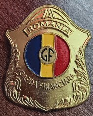 QW14 - Emblema militara - Garda financiara - piesa de colectie foto
