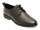 Pantofi eleganti OTTER negri, 1453, din piele naturala