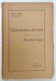 ACTIVITATEA ISTORICA A LUI NICOLAE IORGA de STEFAN METES , 1921
