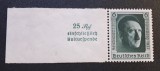 Germania (Deutsches Reich 1937) "Reichsparteitag N&uuml;rnberg 1937" 6Pf Verde cu C&acirc;mp Publicitar (MINT / Neștampilat) CLK1
