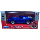 Macheta metal replica Dodge charger albastru 1/43