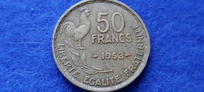 FRANTA 50 FRANCS 1953 foto
