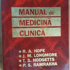 Manual de medicina clinica- R.A. Hope, J. M. Longmore